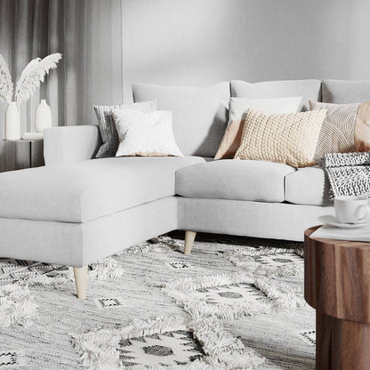 Ecksofa LOVER L - Platin
