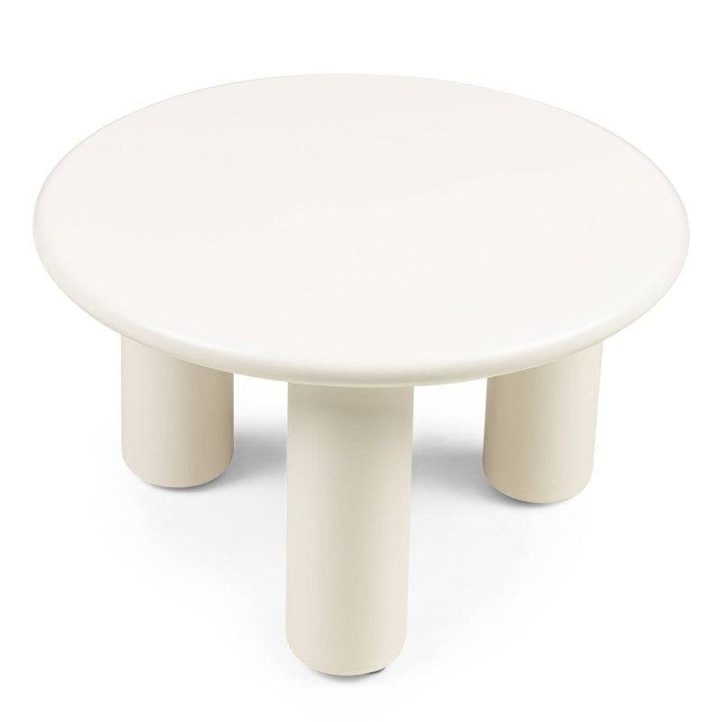 Tavolino TONI 60cm panna finitura opaca
