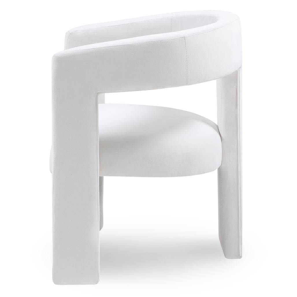 Poltrona Lounge LAUREN VELVET, Samt beige