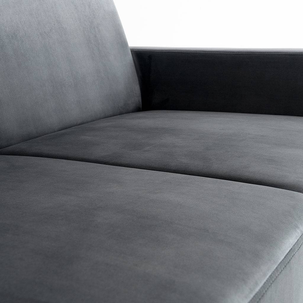 Divano STABLE 2 posti - grigio lilla, naturale