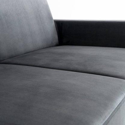 Divano STABLE 2 posti - grigio lilla, naturale