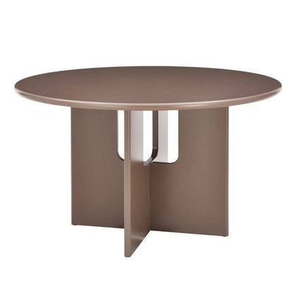 Tavolo da pranzo HOLL, 120 cm rotondo, marrone