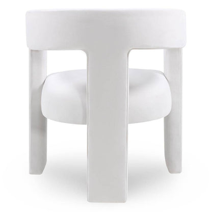 Poltrona Lounge LAUREN VELVET, Samt beige