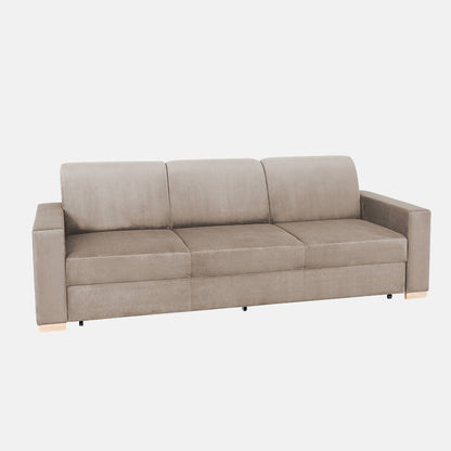 Divano letto STABLE 3 posti - beige, naturale