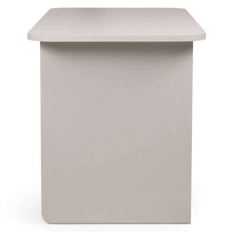ORELIA cashmere desk with decorative leg