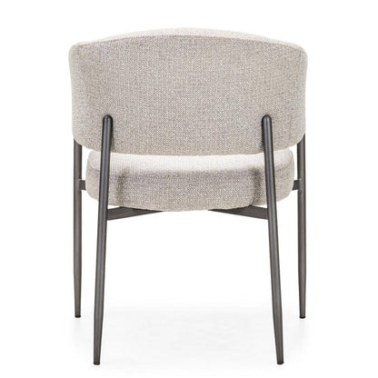 Polsterstuhl UMBRIA, beige/grau