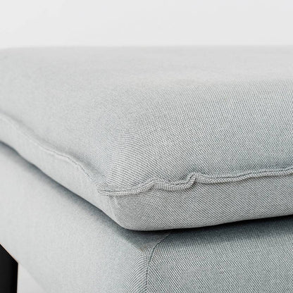 Pouf POSH Nero - Platino