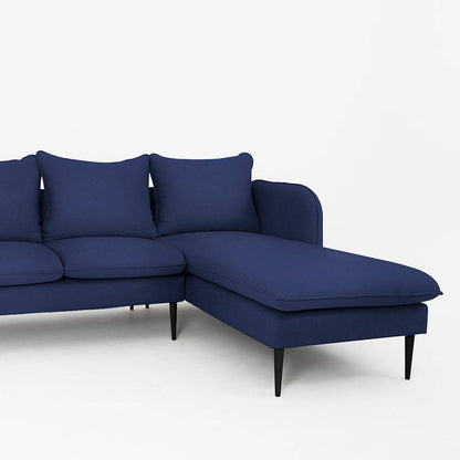 Ecksofa POSH P – Tinte, Schwarz