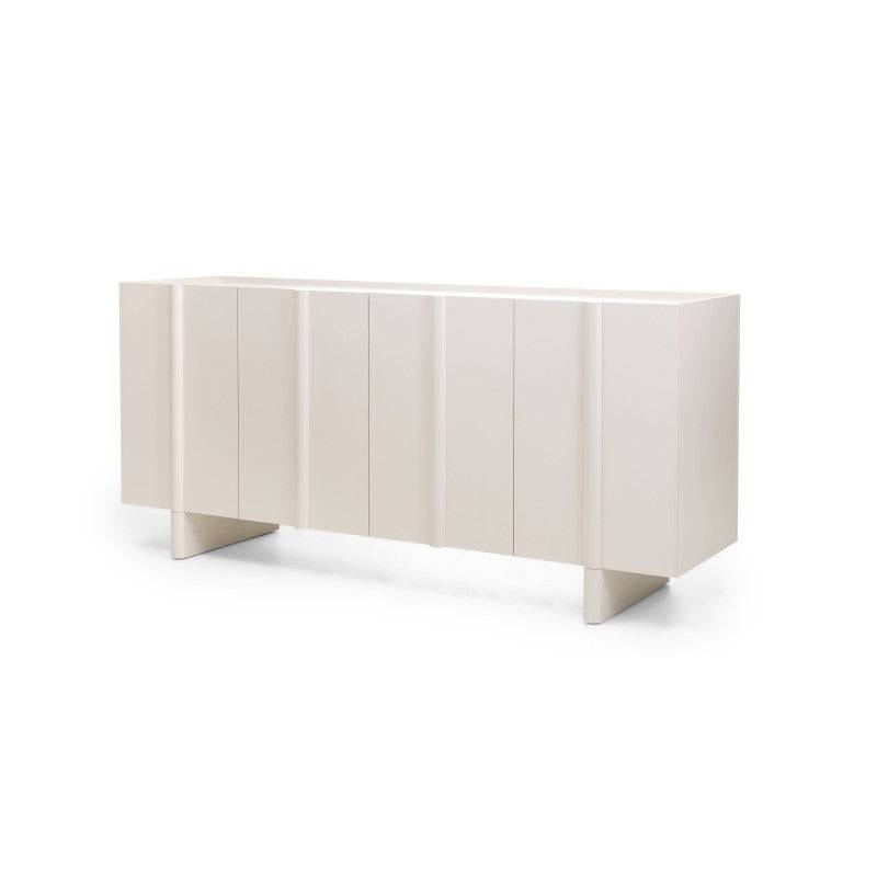 Kommode OSSM Cashmere mit 4 Türen und abgerundeten Fronten