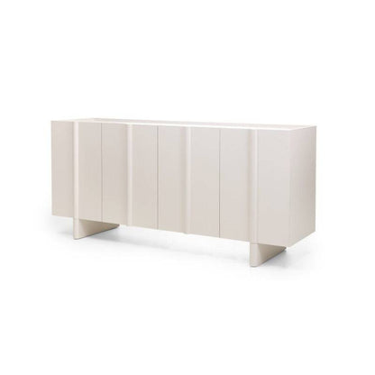 Kommode OSSM Cashmere mit 4 Türen und abgerundeten Fronten