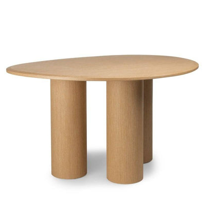 VISPI Esstisch 140 cm, Eiche Natur