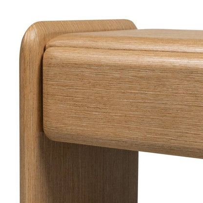 Comodino OXN con cassetto, rovere naturale
