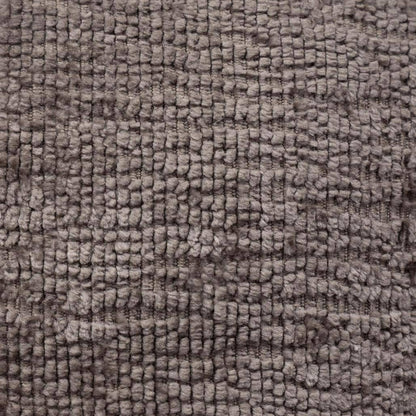 Drehbarer Sessel LUPIN, Taubengrau/verchromte Beine