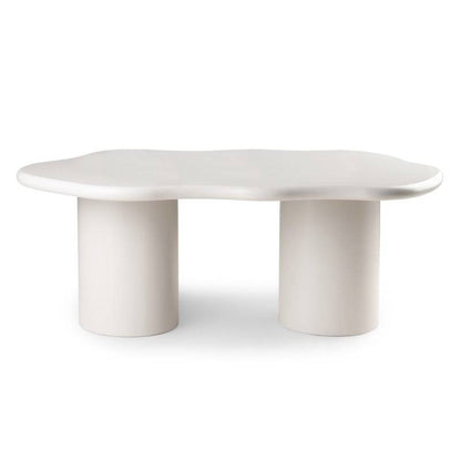 Beistelltisch MIRELLA, graubeige, abgerundete Formen