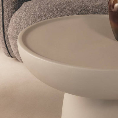 LORENSI Couchtisch 60 cm, beige, matt lackiert