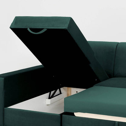 Divano Letto Angolare STABLE L - Avocado