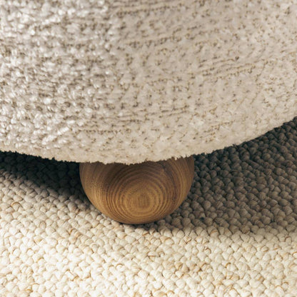 Poltrona Relax IMAMI, Beige, Forme Arrotondate