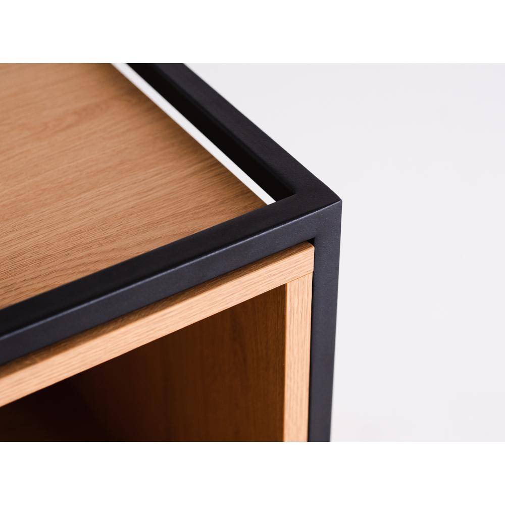 Rack SKAP 1R2 Box Doppio - Nero