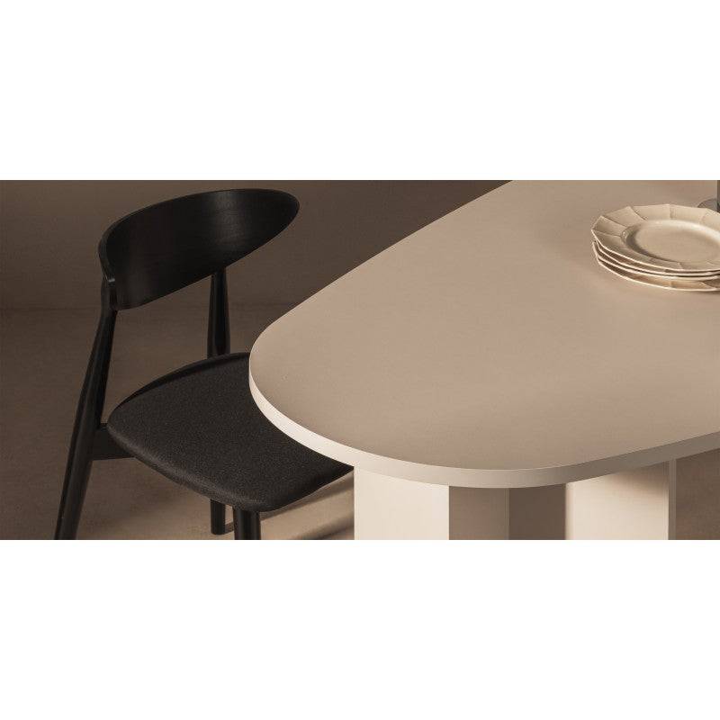 Tavolo ZEV 200 cm piano irregolare, cashmere