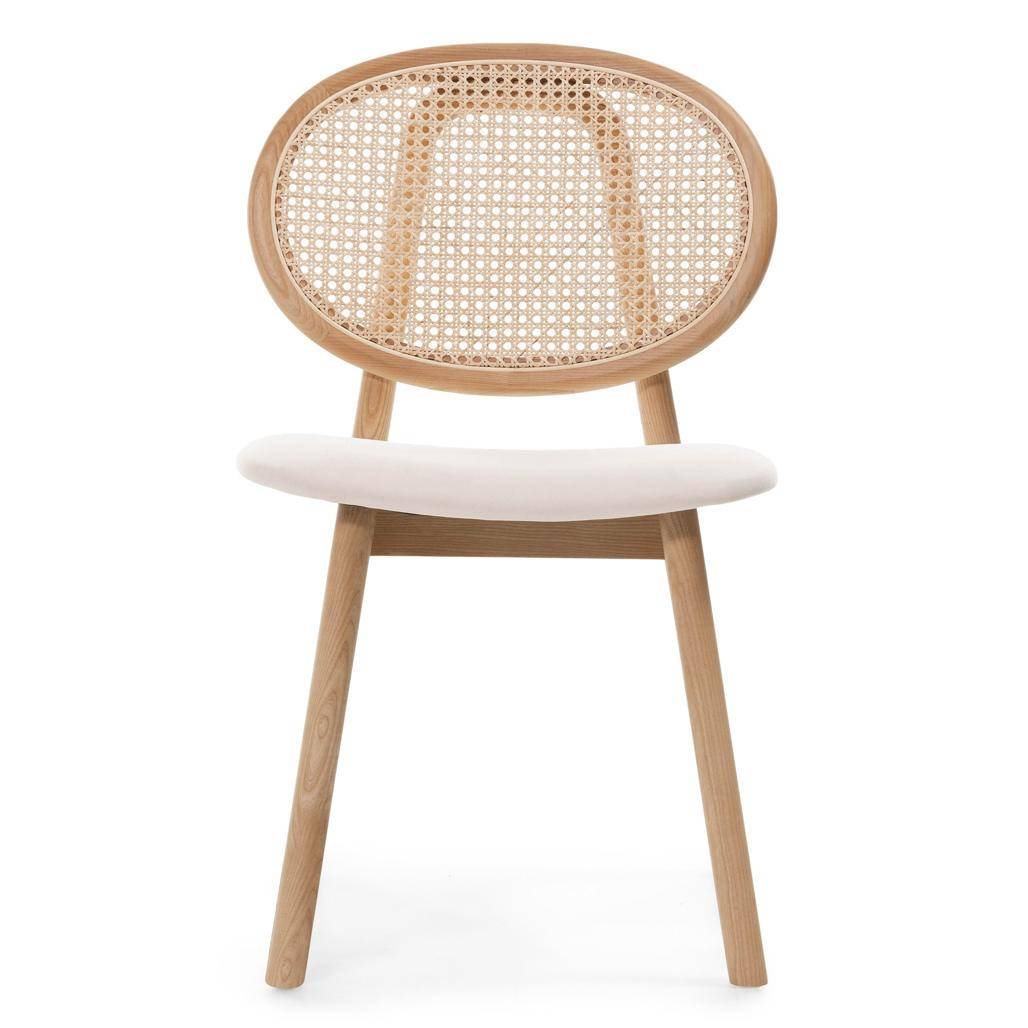 Sedia SUMBA Legno Intrecciato Viennese Naturale/Beige