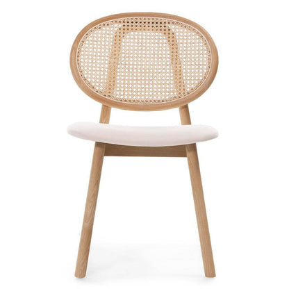 Sedia SUMBA Legno Intrecciato Viennese Naturale/Beige
