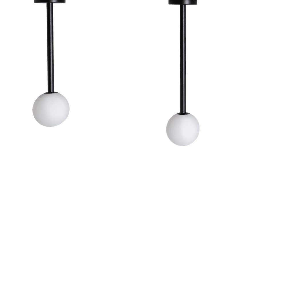 Lampada a soffitto SODO S - Nero