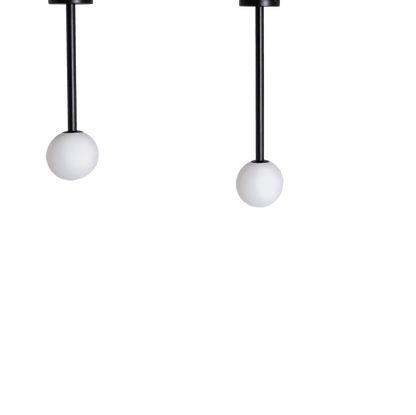 Lampada a soffitto SODO S - Nero