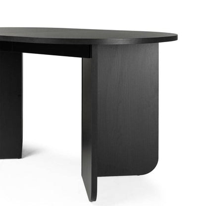 Ausziehbarer Tisch MAUT 140-200 cm, Gestell Holz schwarz