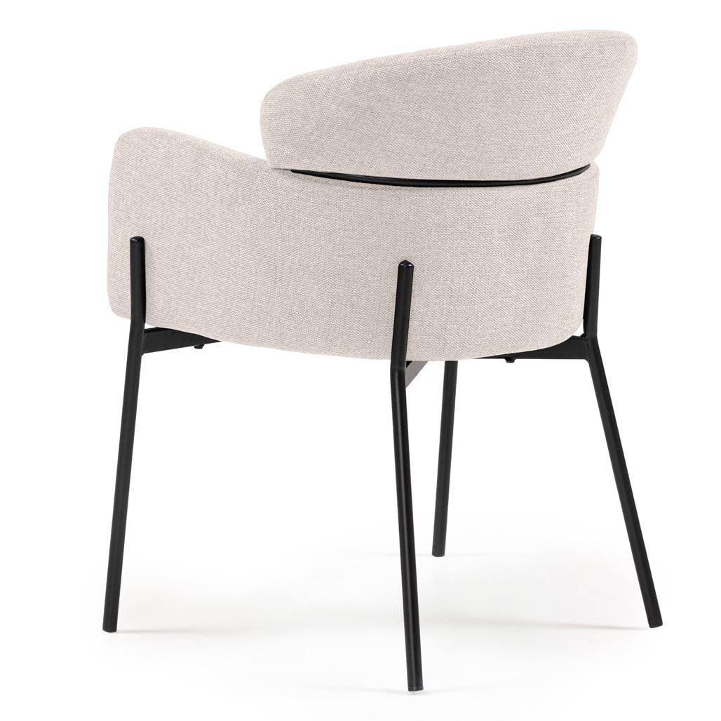 Sedia da pranzo MAREO, beige chiaro