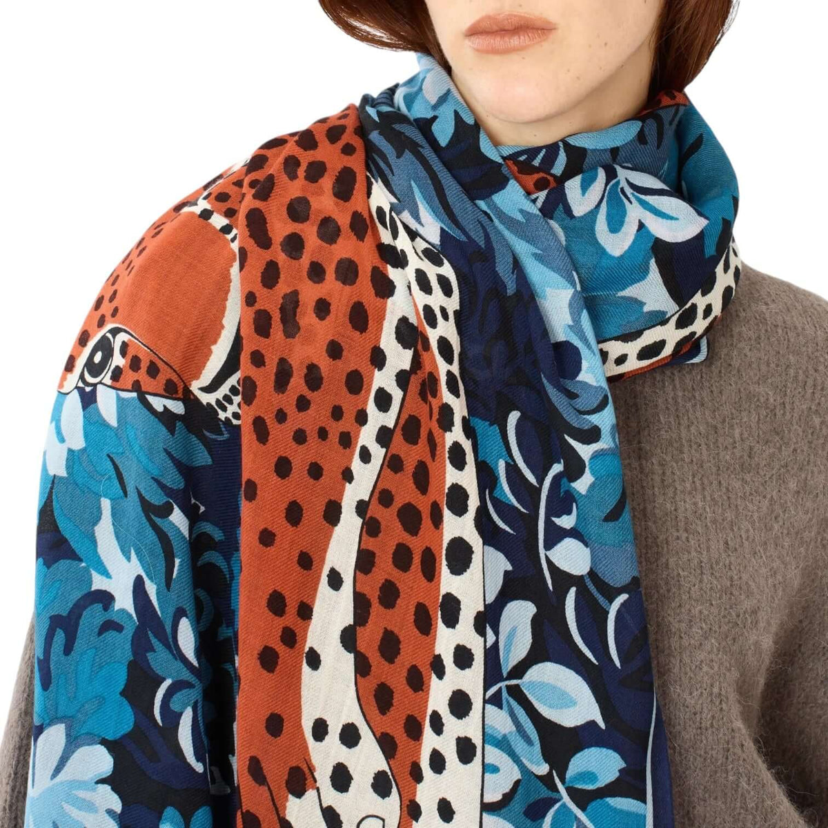 Scarf Mike Blue