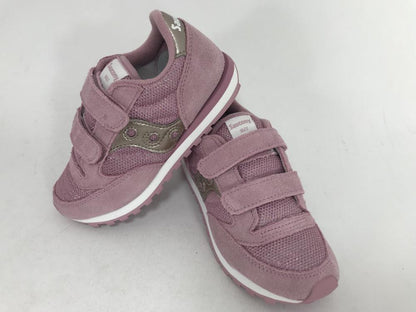 Saucony Originals scarpa sneakers da bambina con strappo Jazz Double HL SK159625 rosa