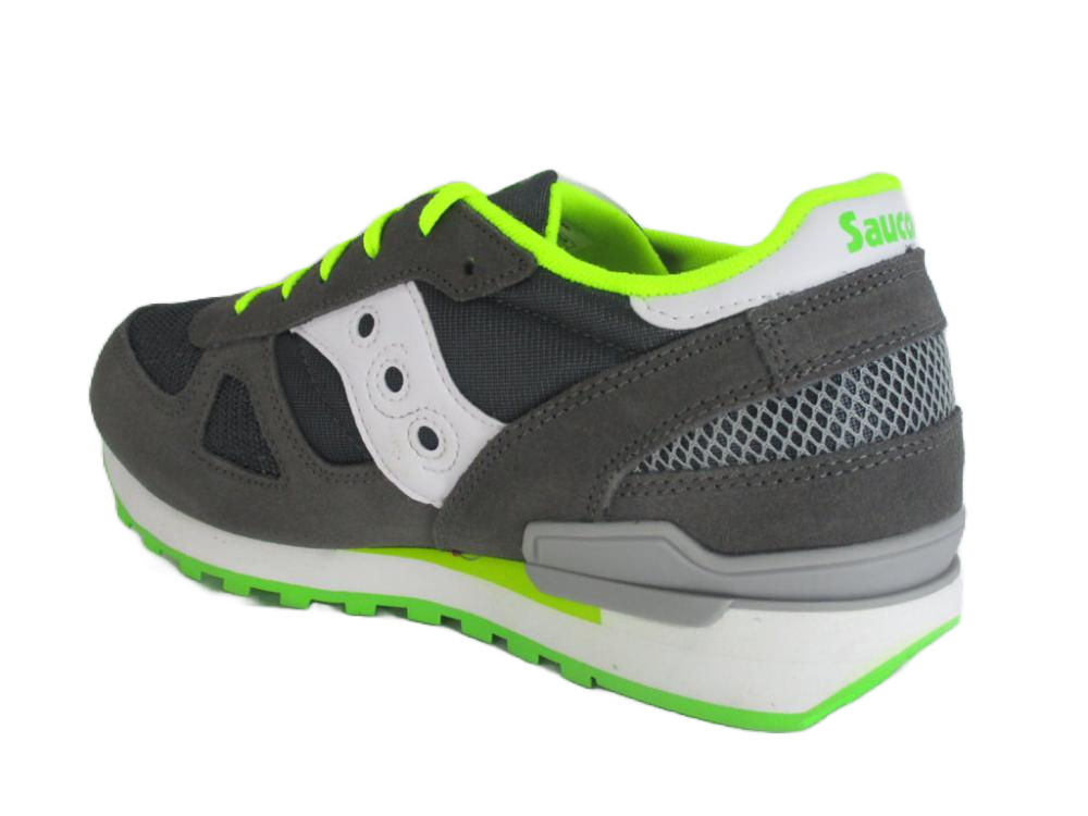 Saucony Originals Shadow SK260985 Sneakers Bassa Ragazzo Grigio Bianco