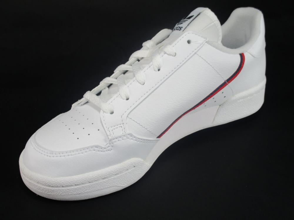 Adidas Originals Sneakers Ragazzo Bianco Rosso Blu Continental 80 J - F99787