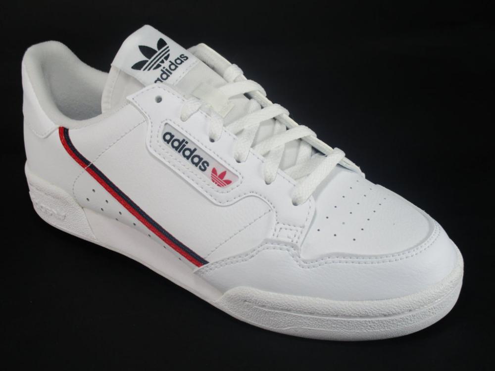 Adidas Originals Sneakers Ragazzo Bianco Rosso Blu Continental 80 J - F99787