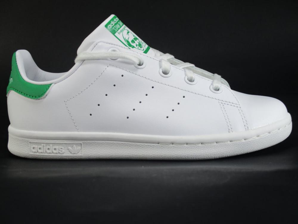Adidas Originals Lifestyle Sneakers Junior Bianco Verde Stan Smith - BA8375