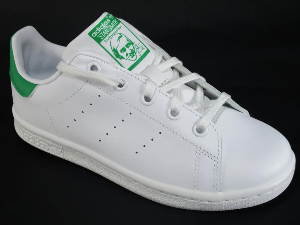 Adidas Originals Lifestyle Sneakers Junior Bianco Verde Stan Smith - BA8375