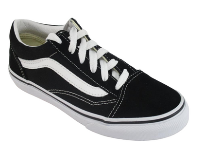 Vans scarpa sneakers da ragazzi Old Skool VN000W9T6BT1 nero-bianco