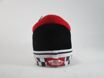 Vans scarpa sneakers da ragazzi Old Skool VN0A38HBVI71 nero-rosso-bianco