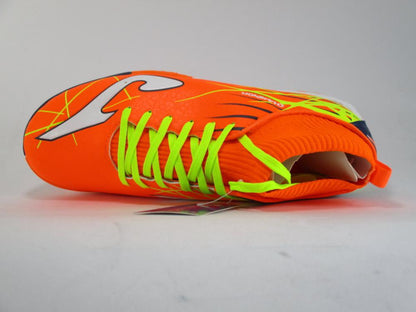 Joma scarpa da calcetto con calzino da ragazzo Champion 808 CCHJW.808.TF arancione