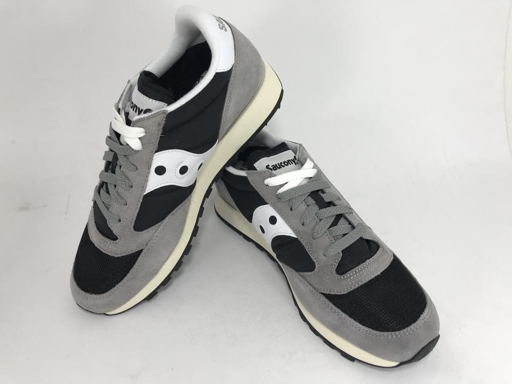 Saucony Jazz Vintage Lifestyle Sneakers Uomo Grigio Nero Bianco - S70368