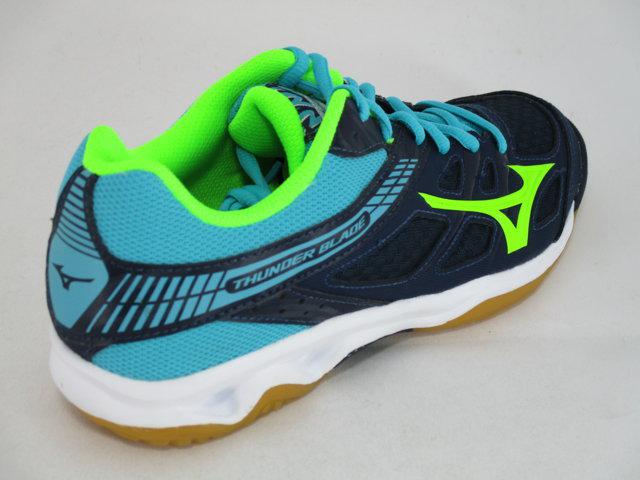Mizuno scarpa da pallavolo da uomo Thunder Blade V1GA177092 blu scuro