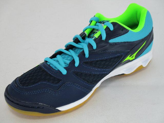 Mizuno scarpa da pallavolo da uomo Thunder Blade V1GA177092 blu scuro