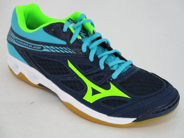 Mizuno scarpa da pallavolo da uomo Thunder Blade V1GA177092 blu scuro