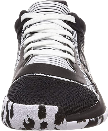 Adidas scarpa da pallavolo da uomo Marquee Boost Low F97281 nero-bianco