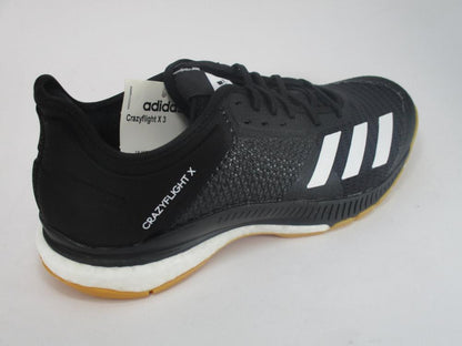 Adidas scarpa da pallavolo da uomo Crazyflight X 3 D97832 black white