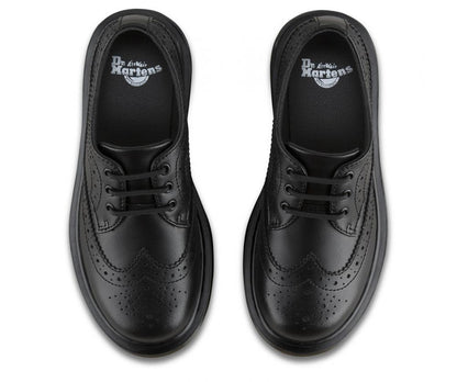 Scarpe Dr. Martens 3989 Junior Nere 22684001 - Pelle Impermeabile Brogue Bambino