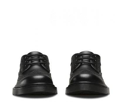 Scarpe Dr. Martens 3989 Junior Nere 22684001 - Pelle Impermeabile Brogue Bambino