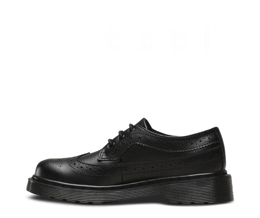 Scarpe Dr. Martens 3989 Junior Nere 22684001 - Pelle Impermeabile Brogue Bambino