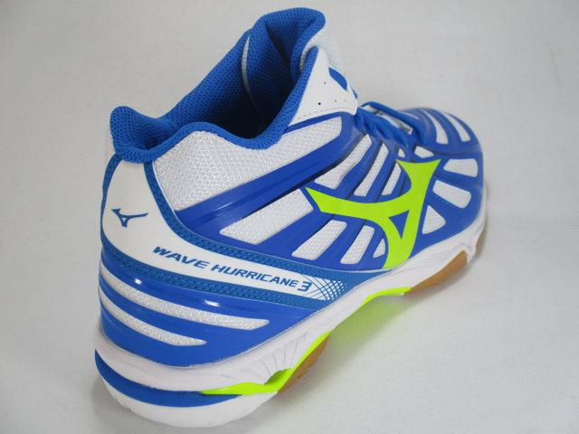 Mizuno Scarpe Volley Wave Hurricane 3 Mid V1GA174544 Bianco Uomo