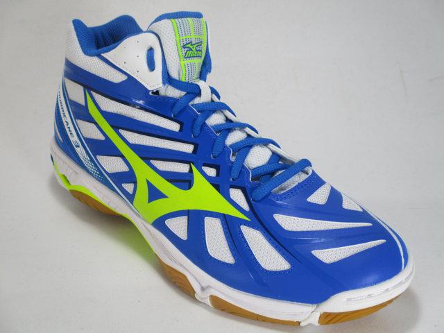 Mizuno Scarpe Volley Wave Hurricane 3 Mid V1GA174544 Bianco Uomo